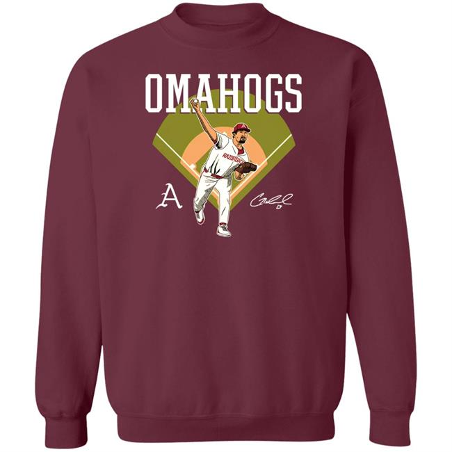 Connor Noland Omahogs Shirt B-Unlimited Arkansas Merch