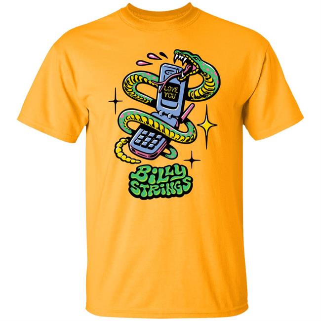 Snake Phone Shirt Billy Strings Store Summer 2022