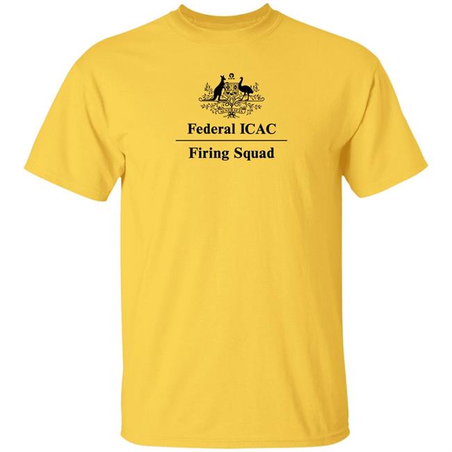 The Meeting Tree Merch Malcolm Farr Federal Icac Firing Squad Shirt