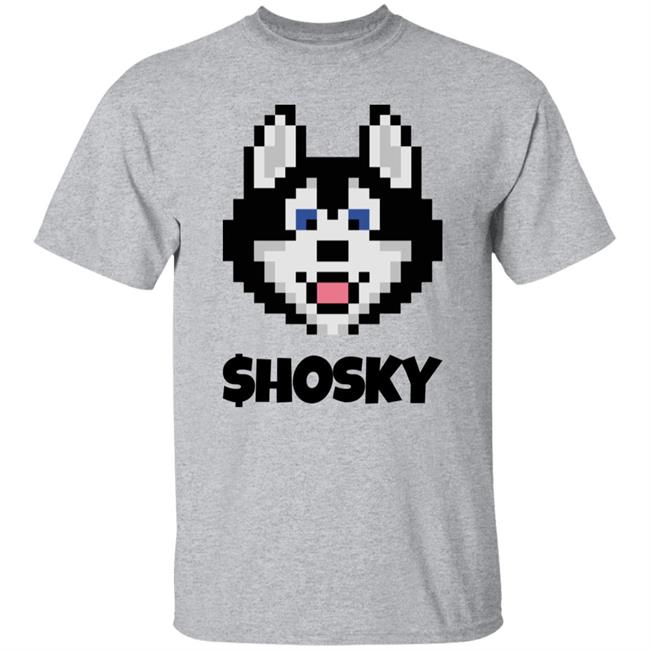 $Hosky Cat Shirt Cryptofly777 Linda $Hosky Token Logo Shir