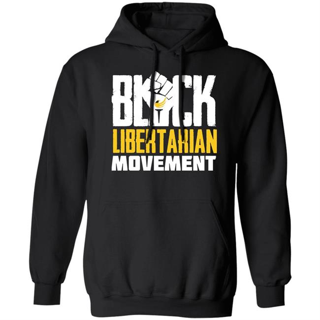 Maj Toure Black Libertarian Movement Shirt