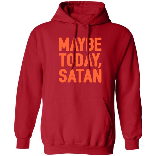 Jorge R. Gutierrez Maybe Today Satan Shirt Lookhuman Store