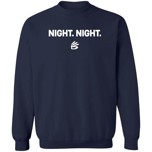 SC30 Inc. Overtime Steph Curry Wearing Night Night Shirt