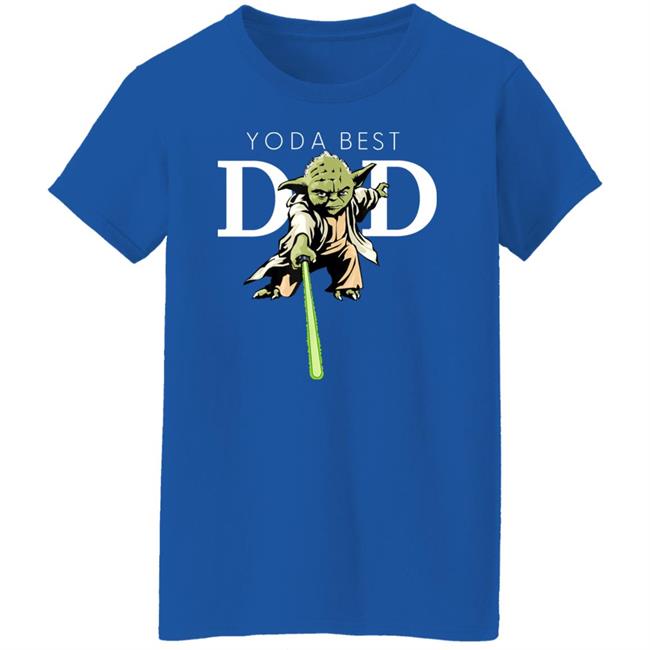 Yoda Best Dad Shirt Yoda Lightsaber Best Dad Ever Shirt BrooklynDad Defiant