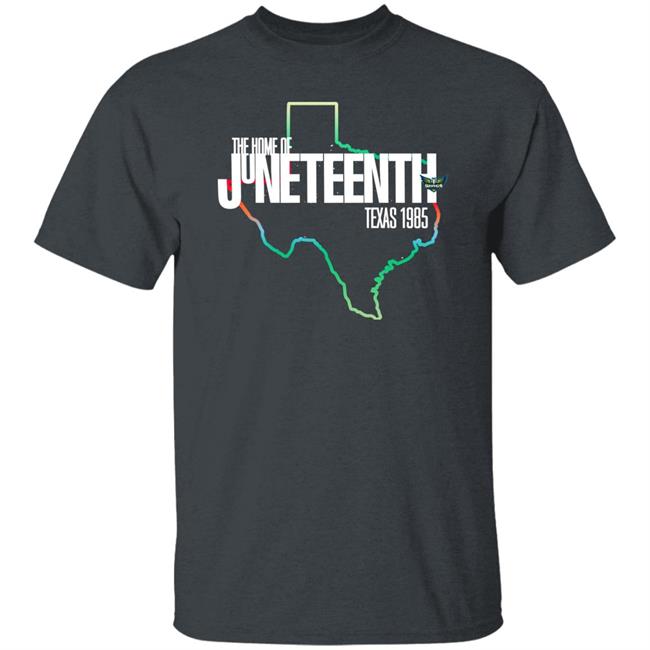 Dallas Wings Reuben Lael The Home Of Juneteenth Texas 1985 Shirt
