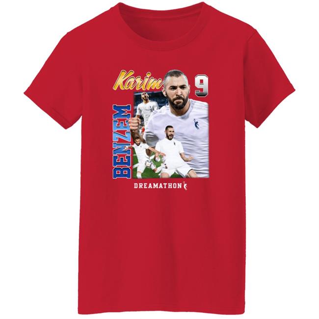 Karim Benzema 9 Dreams Shirt Dreamathon Merch Vini Jr 433
