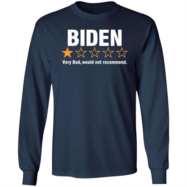 Cassady Campbell Biden Very Bad Would Not Recommend Shirt