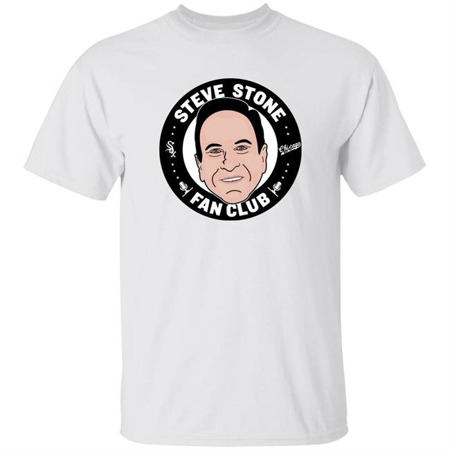 Jason Benetti Steve Stone Fan Club Shirt Whitesox Merch