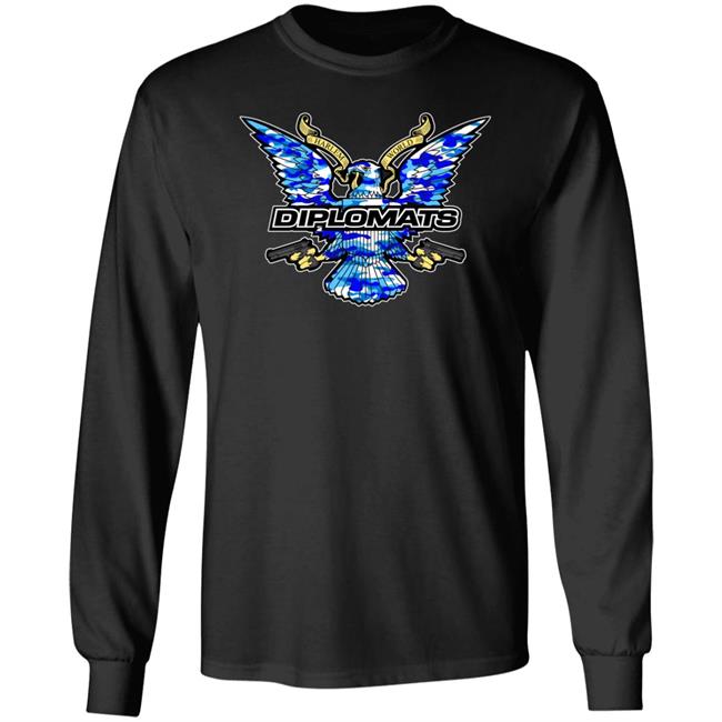 Hatchet Samuel Shaw Diplomats Shirt lack T Dipset Eagle Blue Camo Shirt Dipset Couture Merch