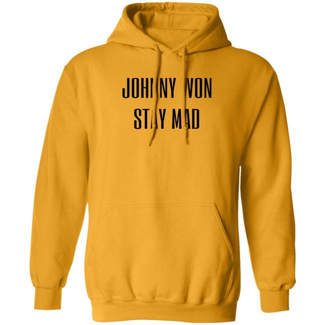 Brooke Johnny Depp Won Stay Mad Shirt Johnny Won Stay Mad Shirt Depplyhaiiows