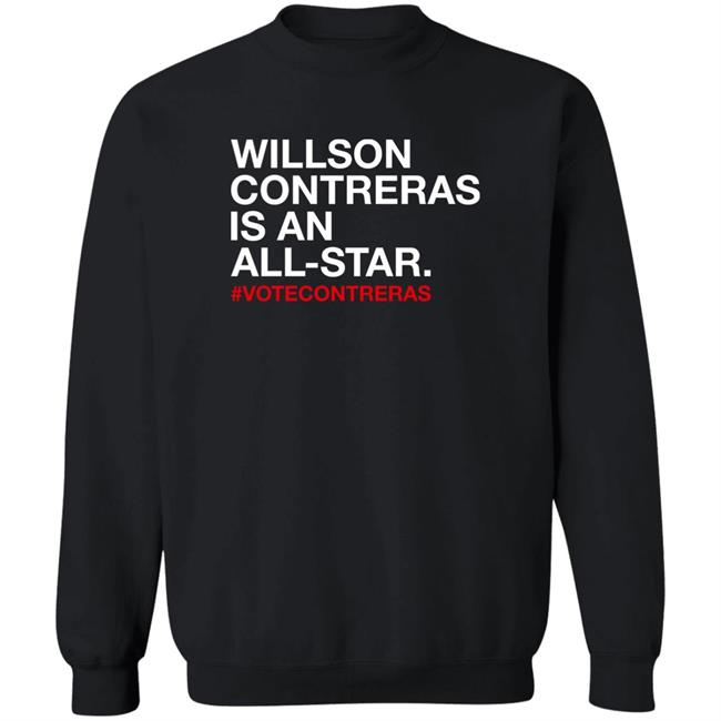 Chicago Cubs Willson Contreras Is An All Star Shirt Obviousshirts Store
