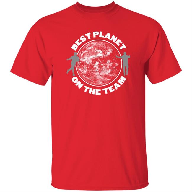Jomboy Media Shop Talkin' Yanks Best Planet On The Team Shirt