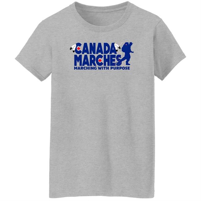 Canada Marches Marching With Purpose Shirt Maxime Bernier