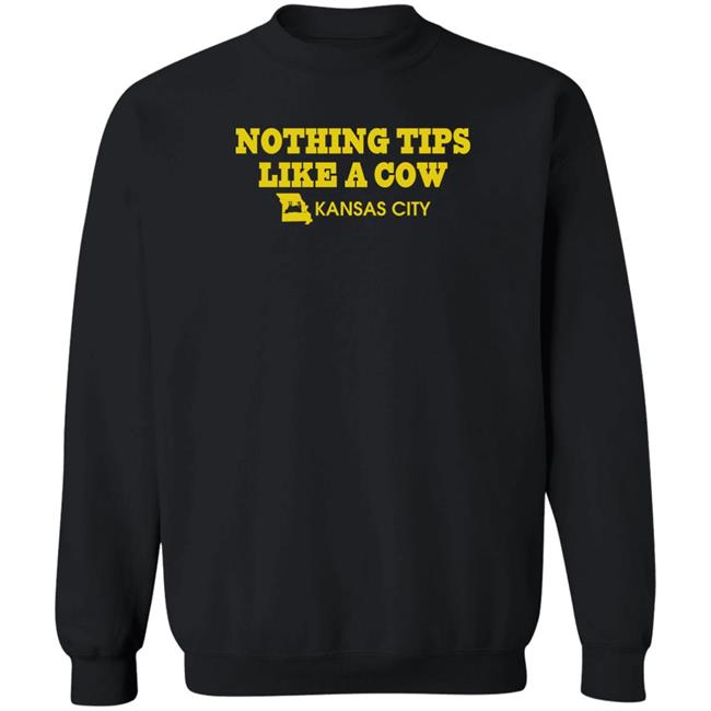Jason Kander Nothing Tips Like A Cow Kansas City Hoodie Diana Kander