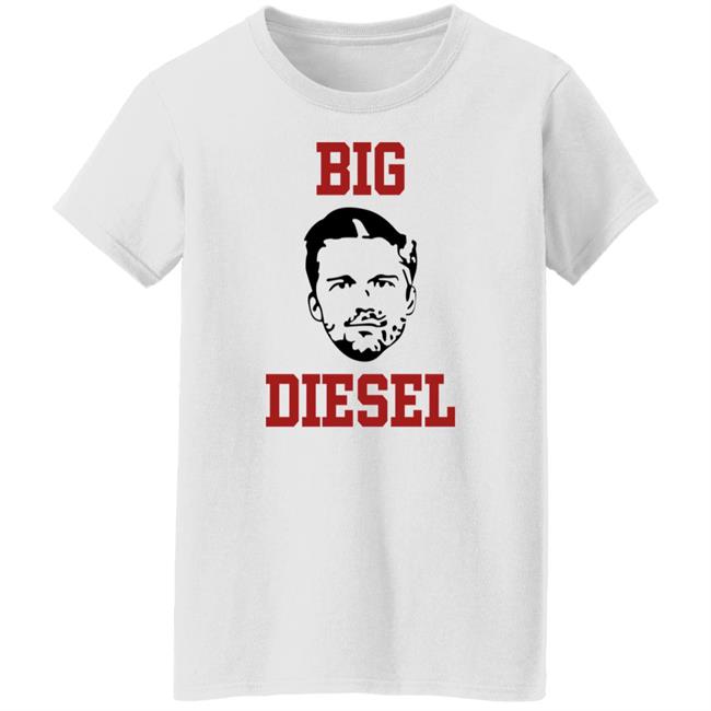 6Erikjohnson6 Erik Johnson Wearing Big Diesel Shirt
