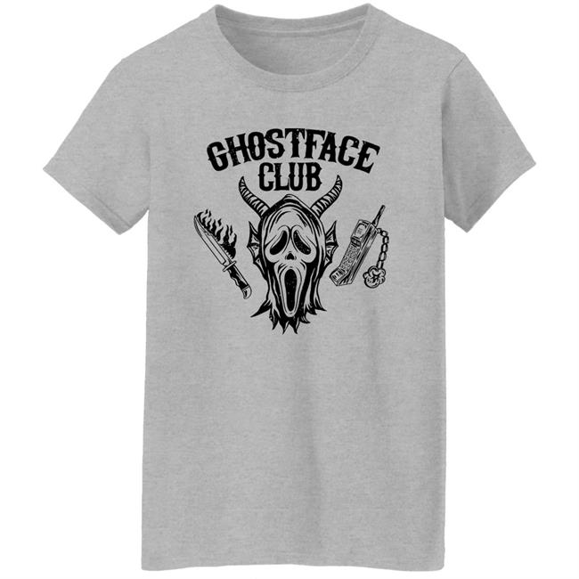 Scream Movie Ghostface Club Shirt