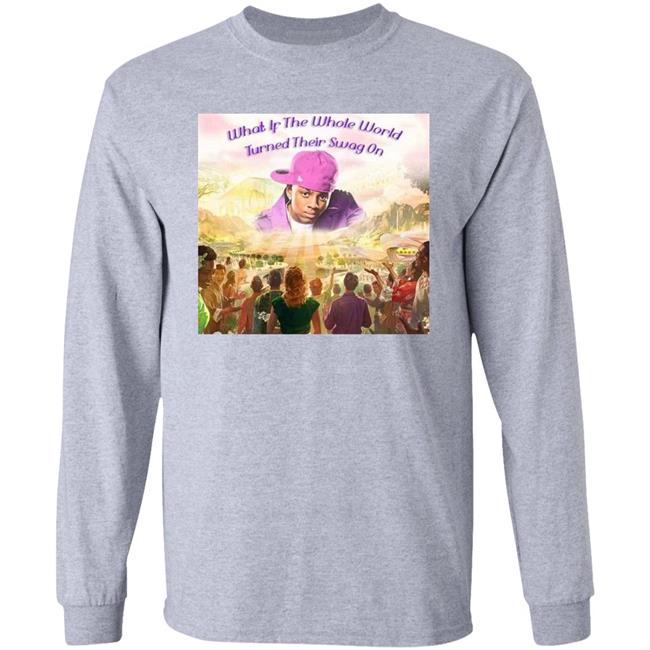 What If The Whole World Turned Their Swag On Shirt Soulja Boy Tell'em