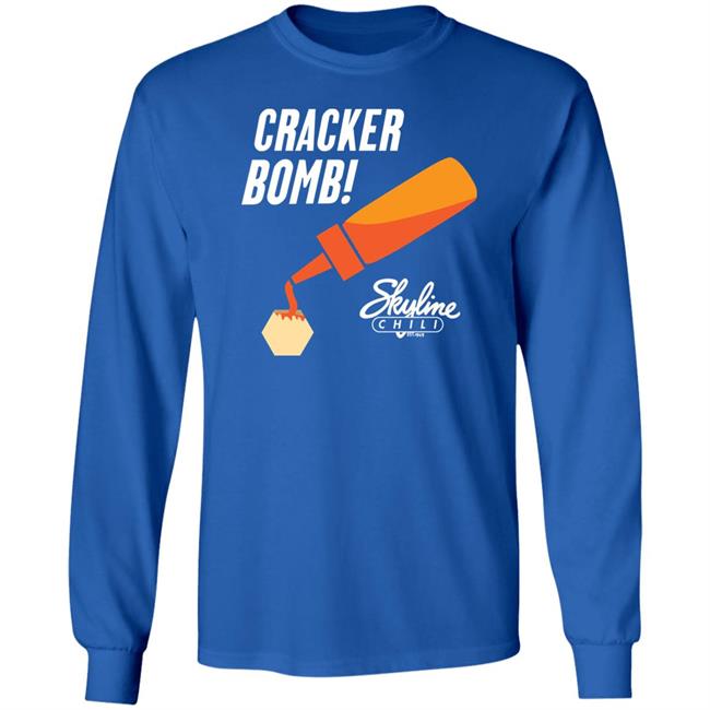 Cincy Shirts Merch Mo Egger Cracker Bomb Skyline Shirt