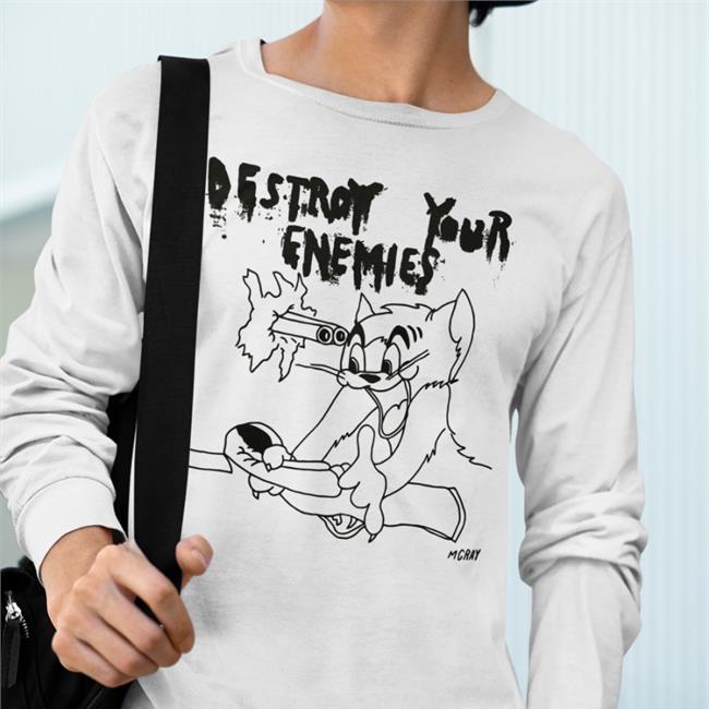 Really Good Artist Merch Matt Gray Destroy Your Enemies Tom Shirt