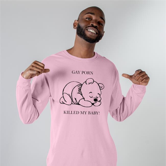 Shirts With Threatening Auras White Gay Porn Killed My Baby Shirt