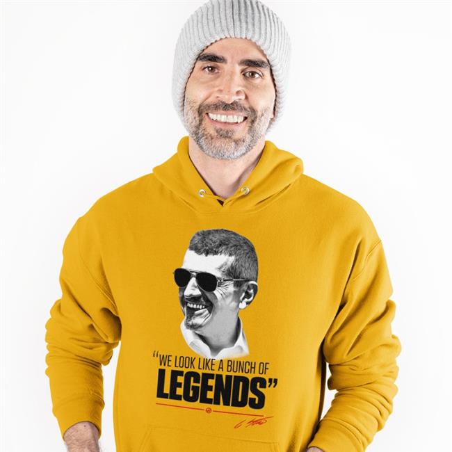 Haas F1 Team Store We Look Like A Bunch Of Legends Sweatshirt White
