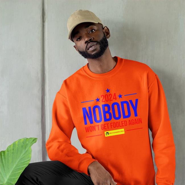 Wearechange Store Nobody 2024 T Shirt Black