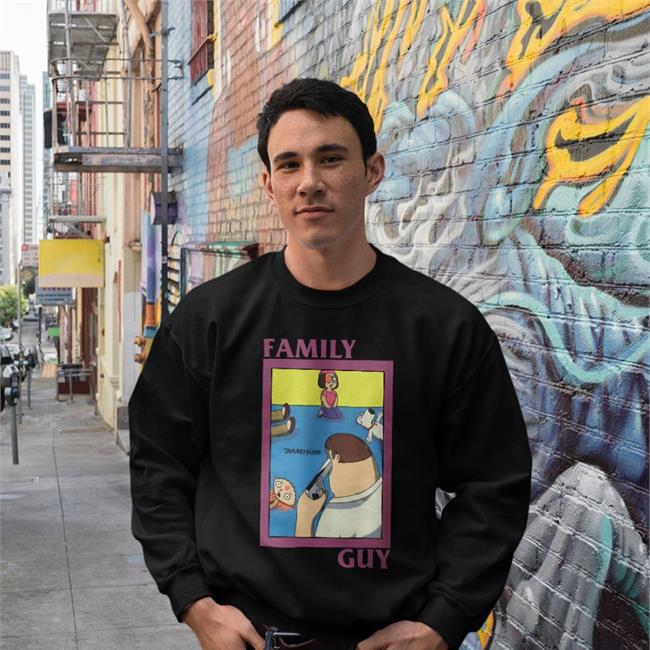 Lost And Found Bootlegs Store Family Guy Man Hoodie Family Guy Man Shirt Lost And Found Bootlegs Store Atrophy Wife Family Guy Black Flag Family Man Shirt