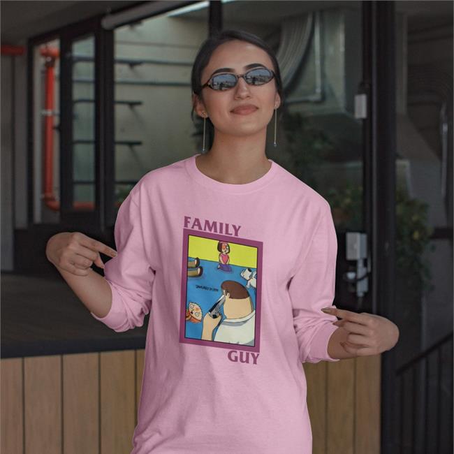 Lost And Found Bootlegs Store Atrophy Wife Family Guy Black Flag Family Man Shirt Family Guy Man Shirt