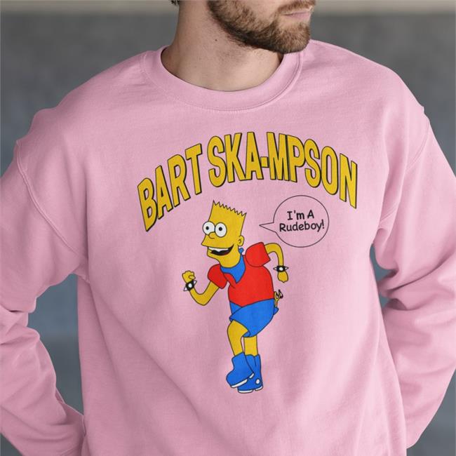 Shirts That Go Hard Bart Ska-Mpson I'm A Rudeboy Shirt Shirtsthtgohard