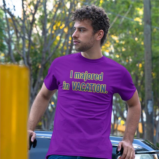Corbin Bleu Wearing I Majored In Vacation Shirt Spiderlingdaya