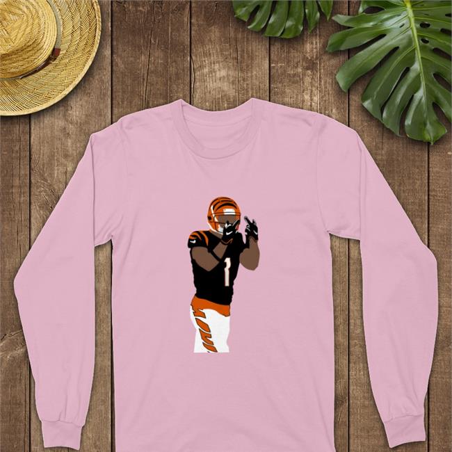 Katelyn Ja'marr Chase Middle Finger Shirt
