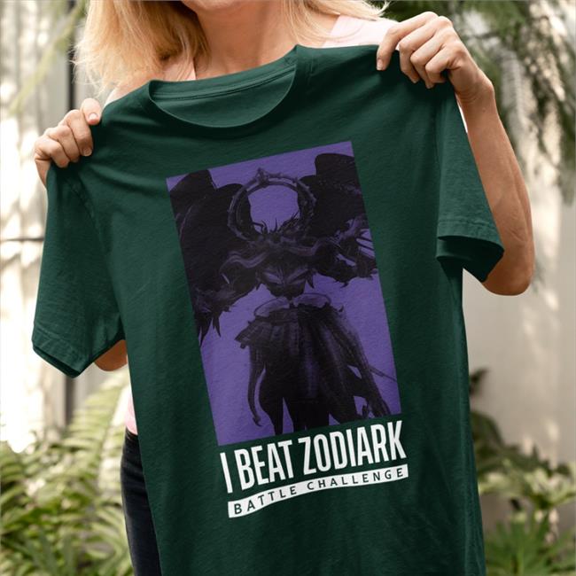 I Beat Zodiark Tee Shirt Final Fantasy Xiv