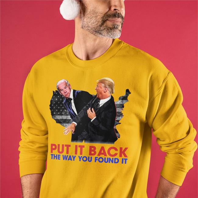 Put It Back The Way You Found It T Shirts