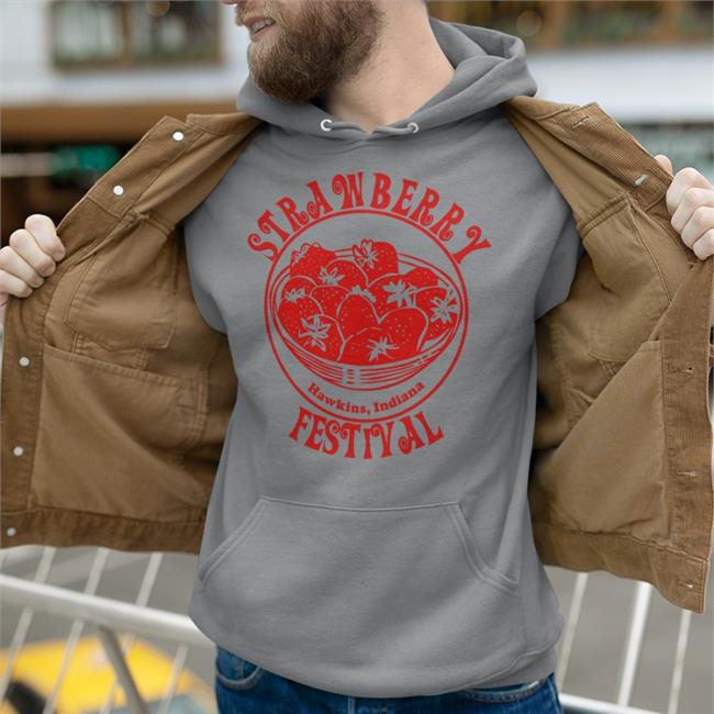 Strawberry Hawkins Indiana Festival T Shirt