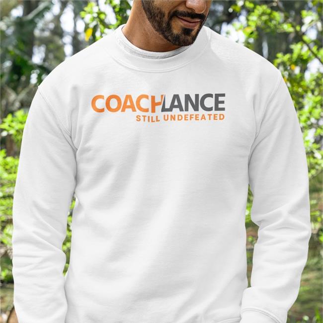 Coach Lance Long Sleeve T Shirt Coach Lance White