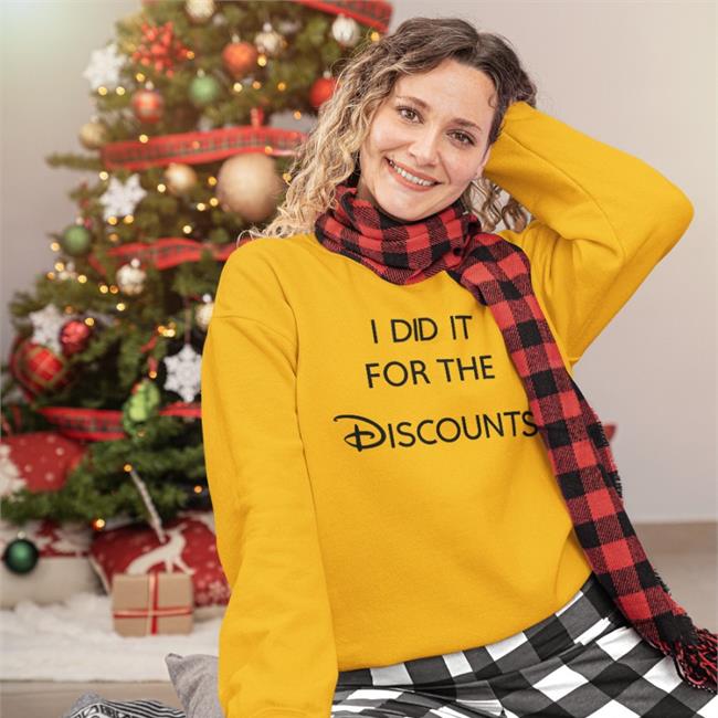 Joey Jones I Did It For The Discounts Tee Shirt Johnny_Joey