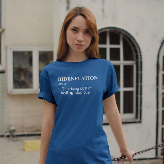 Bidenflation Noun 1 The Rising Cost Of Voting Stupid Shirt David J Harris Jr