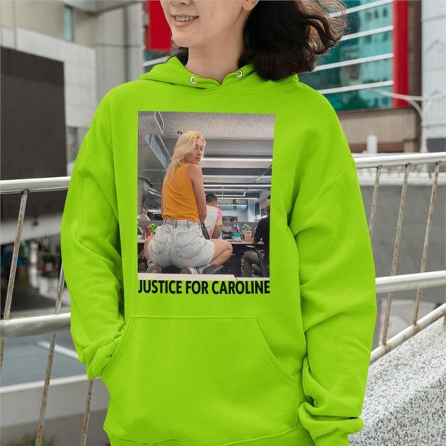 Caroline Baniewicz Wearing Justice For Caroline Hoodie Carolinebaniewicz