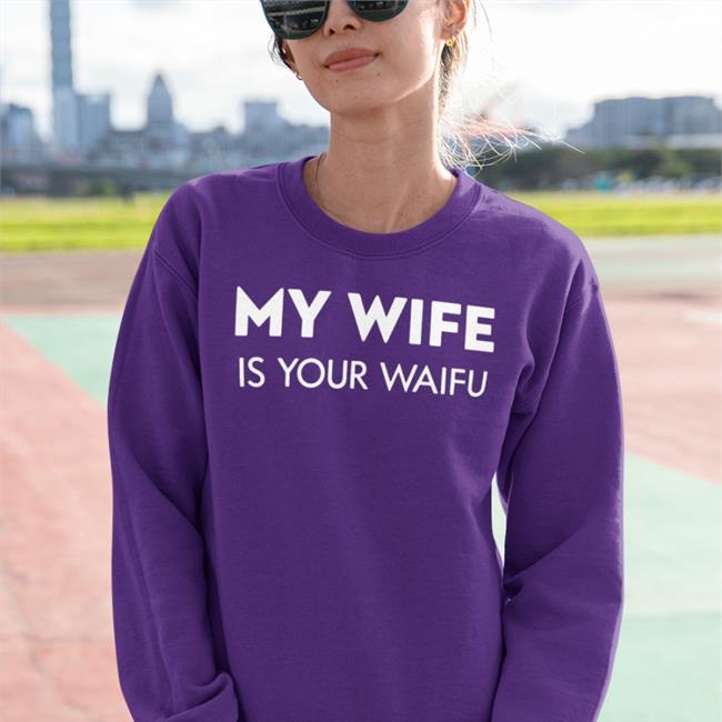 Jacob Fleming My Wife Is Your Waifu T-Shirt Lindsay Seidel