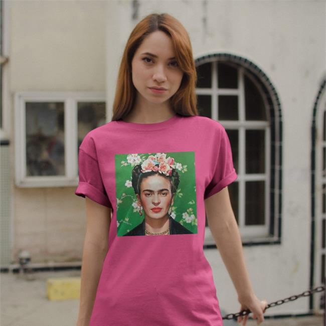 White Camila Cabello & Her Frida Shirt Erika