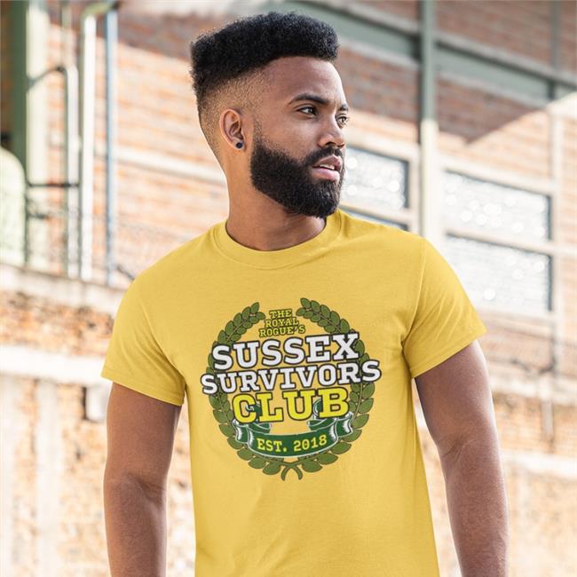 Knesix The Royal Rogue's Sussex Survivors Club Shirt Thebodylanguageguy