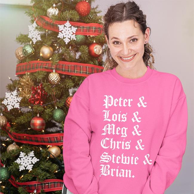 Black Peter Lois Meg Chris Stemie Brian Shirt HomelessHater
