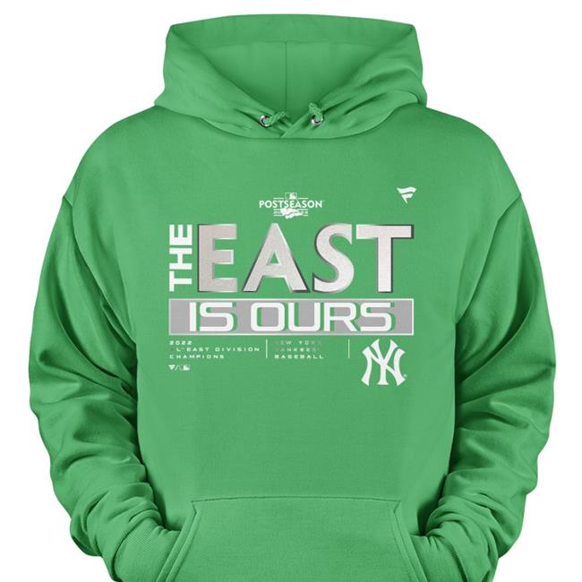 New York Yankees 2022 Al East Division Champions Locker Room Hoodied Sweatshirt
