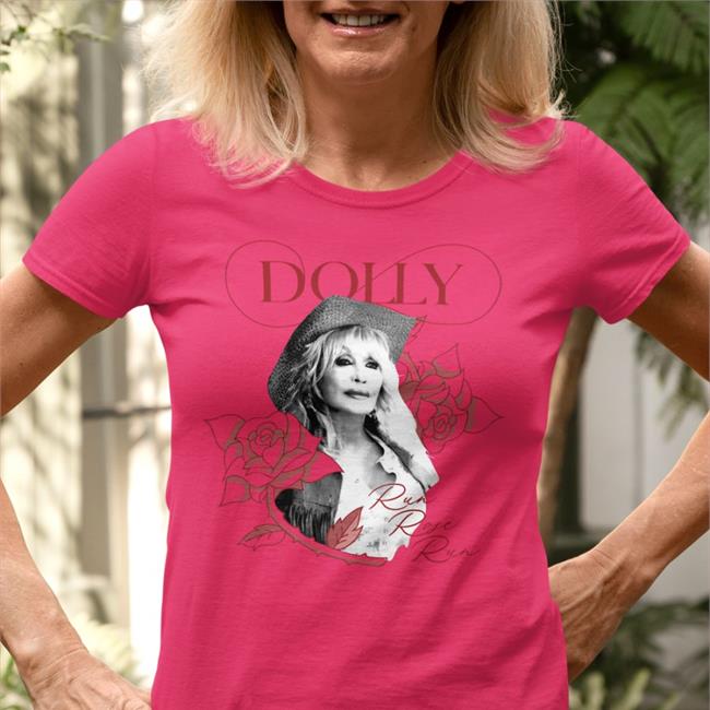 Dolly Parton Official Store Dolly Run, Rose, Run New Shirt Jj Williams