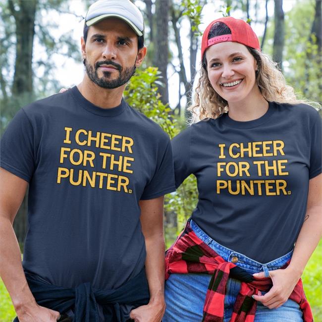 Slmandel Navy I Cheer For The Punter T Shirt
