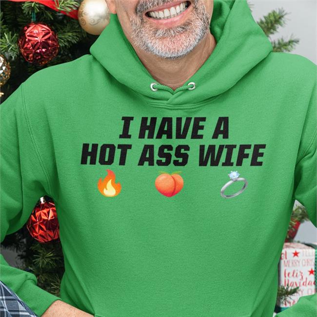 I Have A Hot Ass Wife Shirt White Joey Logano Merch