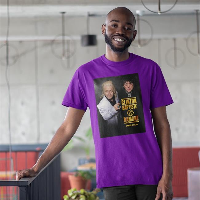 Clinton Baptiste Vs Ramone 2022 Shirt Black