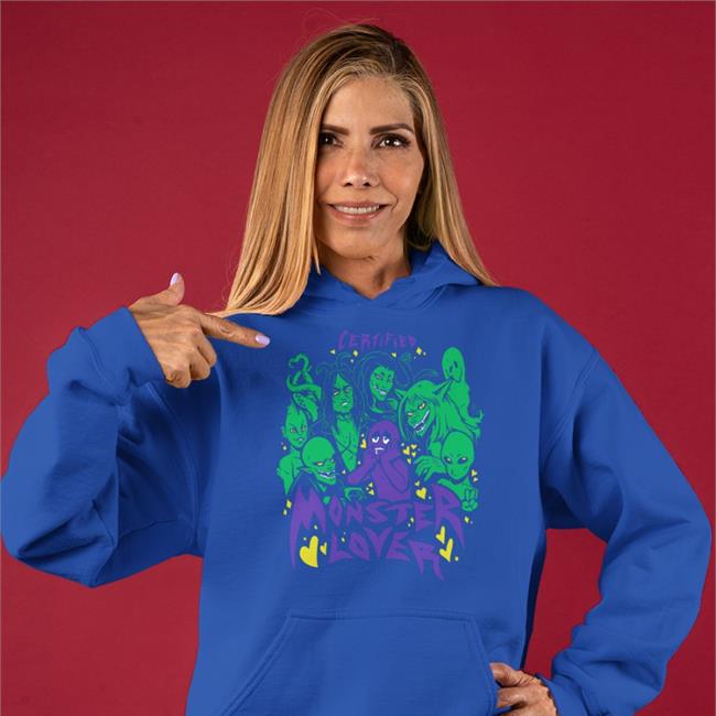 Funny Certified Monster Lover T Shirt