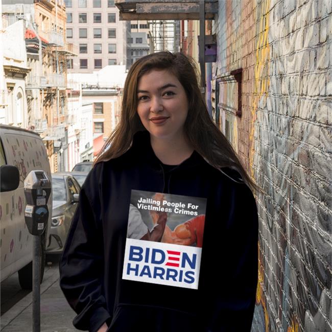 Jailing People For Victimless Crimes Biden Harris T Shirt