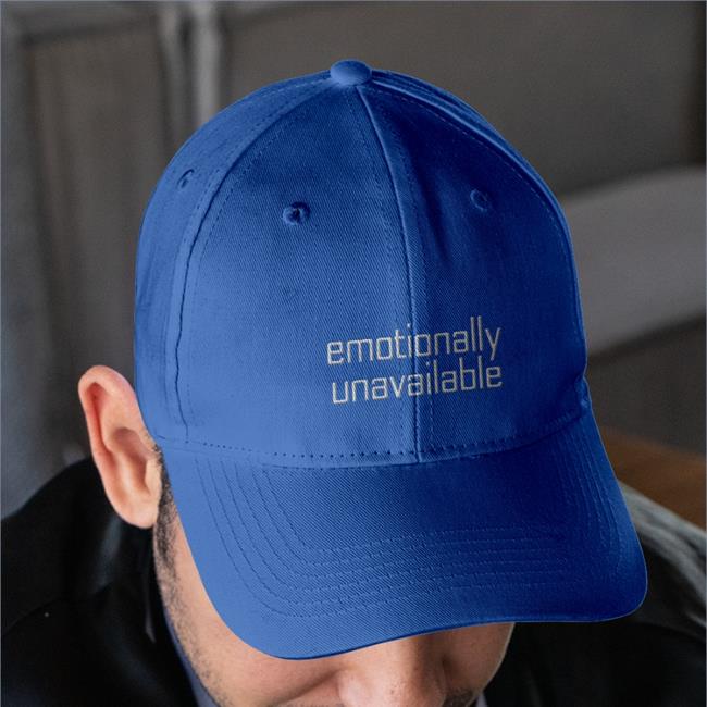 Emotionally Unavailable Twill Cap